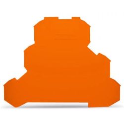WAGO 2002-3292 TOPJOB&reg;S end/intermediate plate; for 2002-32xx series terminal blocks; 0.8 mm wide; orange