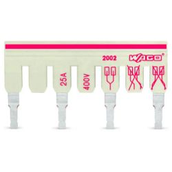 WAGO 2002-473/011-000 TOPJOB&reg;S staggered jumper; for 2002 and 2003 series; 2-way (preconfigured 1-3); light-gray