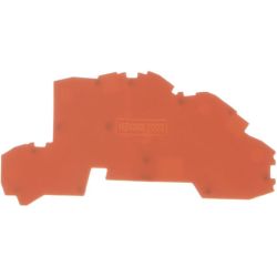 WAGO 2003-7692 TOPJOB&reg;S End and intermediate plate; 0.8 mm thick; orange