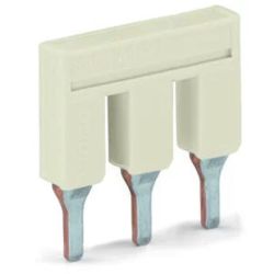 WAGO 2006-403 TOPJOB&reg;S Push-in type jumper bar; insulated; 3-way; Nominal current 41 A