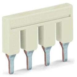 WAGO 2006-404 TOPJOB&reg;S Push-in type jumper bar; insulated; 4-way; Nominal current 41 A