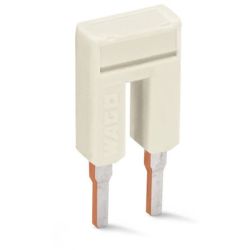 WAGO 2010-402 TOPJOB&reg; S jumpers; for 2010 series; insulated; 2-way; light-gray