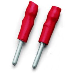 WAGO 209-107 Test sockets; insulated; 2 mm Ø; red