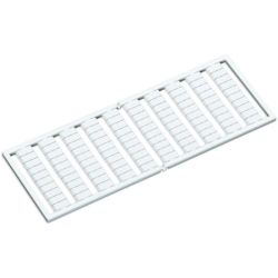 WAGO 209-501 WSB marker cards; as card; not stretchable; plain; snap-on type; white