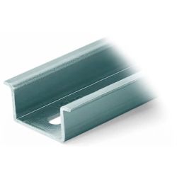 WAGO 210-197 Steel carrier rail; 35 x 15 mm; 1.5 mm thick; 2 m long; slotted; similar to EN 60715
