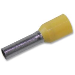WAGO 216-205 Ferrules; Sleeve for 2.08 mm<sup>2</sup> / AWG 14; insulated; electro-tin plated; yellow