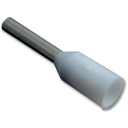 WAGO 216-221 Ferrules; Sleeve for 0.5 mm<sup>2</sup> / 20 AWG; insulated; electro-tin plated; white