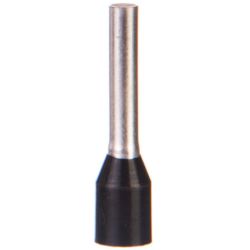 WAGO 216-244 Ferrules; Sleeve for 1.5 mm<sup>2</sup> / AWG 16; insulated; electro-tin plated; electrolytic copper; gastight crimped; acc. to DIN 46228, Part 4/09.90; black