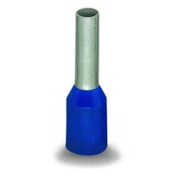 WAGO 216-246 Ferrules; Sleeve for 2.5 mm<sup>2</sup> / AWG 14; insulated; electro-tin plated; electrolytic copper; gastight crimped; acc. to DIN 46228, Part 4/09.90; blue