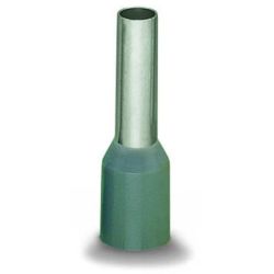 WAGO 216-267 Ferrules; Sleeve for 4 mm<sup>2</sup> / AWG 12; insulated; electro-tin plated; electrolytic copper; gastight crimped; according to DIN 46228, Part 4/09.90; gray