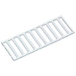 WAGO 248-503 Mini-WSB marker cards; as card; MARKED; 11 to 20 (10x); not stretchable; Horizontal marking; snap-on type; white