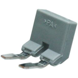 WAGO 261-402 Jumpers; for conductor entry; 2-way; insulated; gray