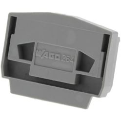 WAGO 264-368 End and intermediate plate; 4 mm thick; gray
