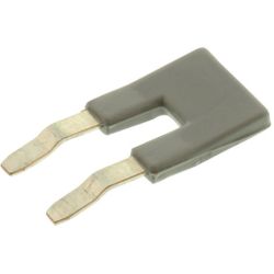 WAGO 264-402 Comb-style jumper bar; insulated; 2-way; reduces conductor size to 1.5 mm; gray
