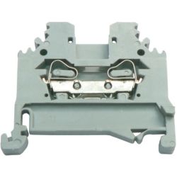 WAGO 279-101 2-conductor through terminals; 1.5mm<sup>2</sup>; lateral marker slots; for DIN-rail 35 x 15 and 35 x 7.5; CAGE CLAMP&reg;; 1.50mm<sup>2</sup>; gray