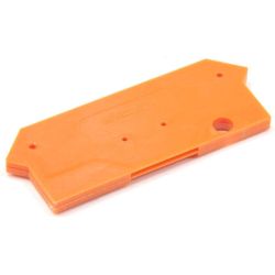 WAGO 279-317 End and intermediate plates; 2mm thick; orange