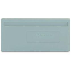 WAGO 280-310 Separator plates; 2mm thick; oversized; gray