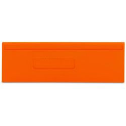 WAGO 280-335 Separator plates; 2mm thick; oversized; orange