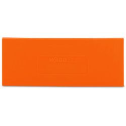 WAGO 280-346 Separator plates; 2mm thick; oversized; orange