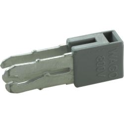 WAGO 280-402 Adjacent jumper; insulated; IN = IN terminal block; gray