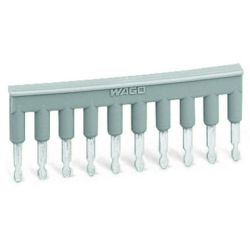 WAGO 280-490 Jumpers; 10-way; insulated; gray
