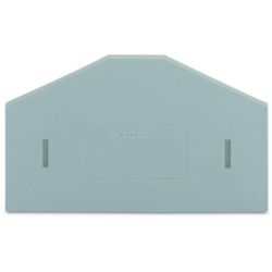 WAGO 281-318 Separator plates; 2mm thick; oversized; gray