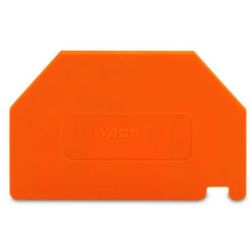 WAGO 281-322 Separator plates; 2mm thick; oversized; orange