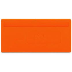 WAGO 281-331 Separator plates; 2mm thick; oversized; orange