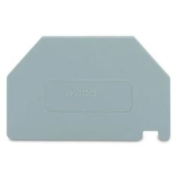WAGO 281-332 Separator plates; 2mm thick; oversized; gray