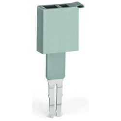 WAGO 281-407 Test plugs; 6mm wide; Nominal current 24A; for 0.08mm<sup>2</sup> - 2.5mm<sup>2</sup>; 2.50mm<sup>2</sup>; gray