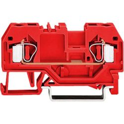 WAGO 281-903 2-conductor through terminal block; 4 mm<sup>2</sup>; center marking; for DIN-rail 35 x 15 and 35 x 7.5; CAGE CLAMP®; 4