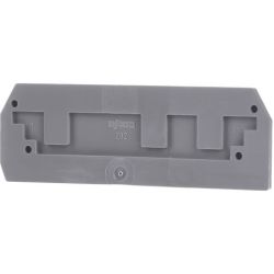 WAGO 282-308 End and intermediate plates; 2.5 mm thick; gray