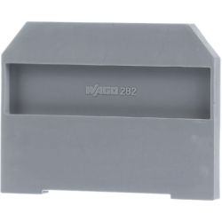 WAGO 282-311 End and intermediate plates; 4 mm thick; gray