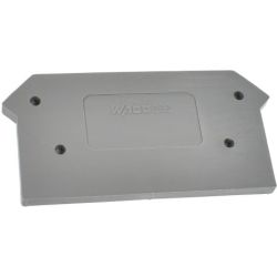 WAGO 282-316 End and intermediate plates; 4 mm thick; gray