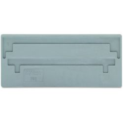 WAGO 282-326 Separator plates; 2 mm thick; oversized; gray