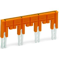 WAGO 282-437/011-000 Jumper; insulated; orange 51146300