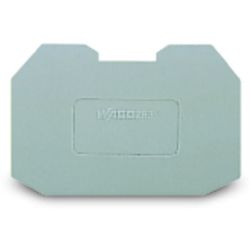 WAGO 283-333 Step-down cover plates; 1mm thick; gray