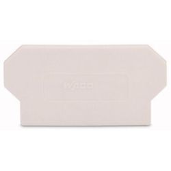 WAGO 283-337 Separator plate; 2mm thick; oversized; gray