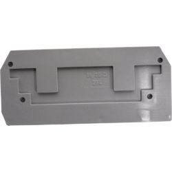 WAGO 284-325 End and intermediate plates; 2.5 mm thick; gray