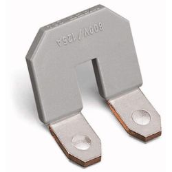 WAGO 284-412 Comb-style jumper bars; insulated; Nominal current 125 A; 2-way; gray