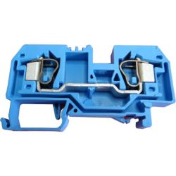 WAGO 284-904 2-conductor through terminals; 10 mm<sup>2</sup>; center marking; for DIN-rail 35 x 15 and 35 x 7.5; CAGE CLAMP&reg;; 10.00 mm<sup>2</sup>; blue