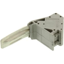 WAGO 285-407 POWER CAGE CLAMP Power tap; for 95 mm<sup>2</sup> high-current tbs; 10,00 mm<sup>2</sup>; gray