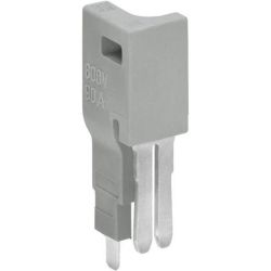 WAGO 285-430 POWER CAGE CLAMP Step-down jumper; insulated; from 285-13x to 2010 and 2016 Series TOPJOB&reg;S terminal blocks; Nominal current 90 A; gray