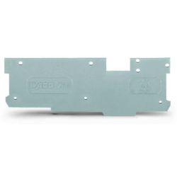 WAGO 769-320 X-COM End and intermediate plates; 1.1 mm thick; gray