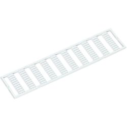 WAGO 793-4501 WMB marker cards; as card; stretchable 4 - 4.2 mm; plain; snap-on type; white