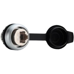 WAGO 8000-099/000-1764 RJ45 Panel Connector for Front Installation 22.5mm Female/Female 1:1
