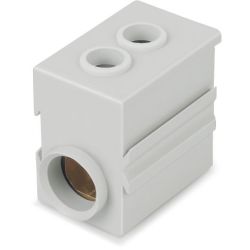 WAGO 811-471 Supply module; 35 mm<sup>2</sup>; for 811 Series Fuse Terminal Blocks; SCREW CLAMP CONNECTION; light gray