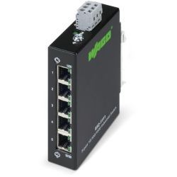 WAGO 852-1111 Industrial unmanaged ECO switches; 5 - 10/100/1000 Mb/s RJ45 ports 8521111