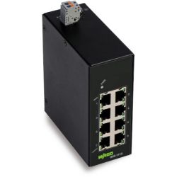 WAGO 852-1112 Industrial unmanaged ECO switches; 8 - 10/100/1000 Mb/s RJ45 ports