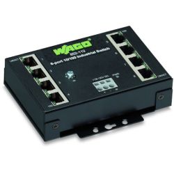 WAGO 852-112 Industrial unmanaged ECO switches; 8 - 10/100 Mb/s RJ45 ports